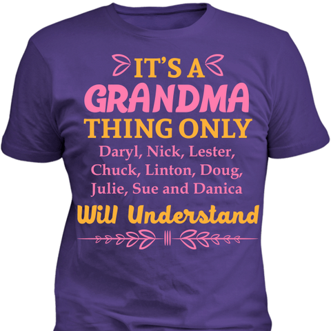 It's A Grandma Thing Only Grandkids Will Understand - Discount Store Pro - 1