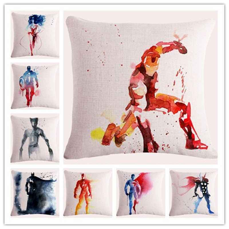 Superhero throw pillows discount