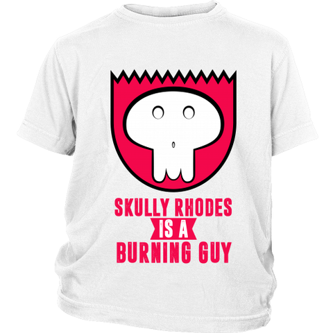 Designs By Clayton - Burning Guy Kids T-Shirt