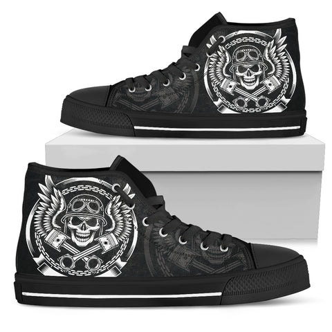 Bad A Biker Canvas Shoes