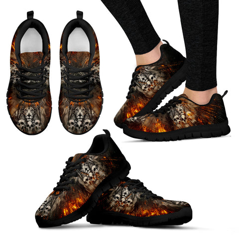 Lion & Skulls Handcrafted Sneakers