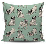 Pug Pillow Cover