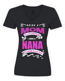 Being A Mom Is An Honor Being A Nana Is Priceless - Lot 33