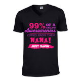 99% Of A Childs Awesomeness Come From Their Nana Just Sayin - Discount Store Pro - 5