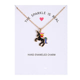 The Sparkle Is Real Unicorn Necklace