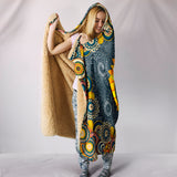 Peace Mandala Hoodie Blanket