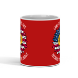 11 Oz Ceramic Land of the Free Because of the Brave Coffee Mug