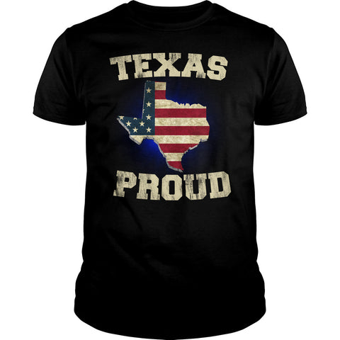 Texas Proud Tees and Hoodies
