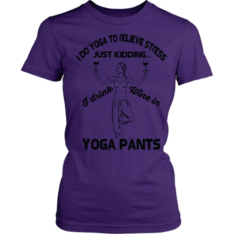 Yoga & Wine Juniors Tee