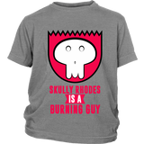 Designs By Clayton - Burning Guy Kids T-Shirt