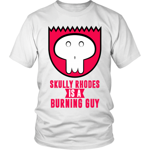 Designs By Clayton - Burning Guy T-shirt