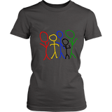 Rainbow People Woman's Tee