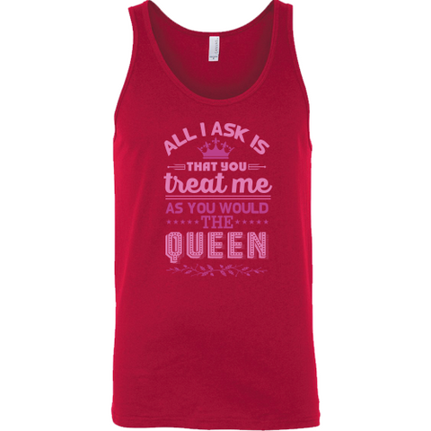 Queen B Canvas Unisex Tank