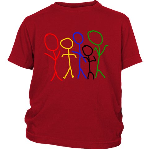 Rainbow People Child's Tee