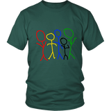 Rainbow People Men's Tee