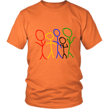 Rainbow People Men's Tee