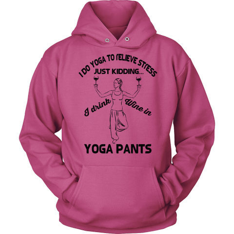 Yoga & Wine Hoodie