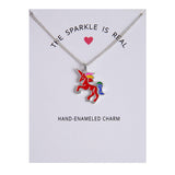 The Sparkle Is Real Unicorn Necklace