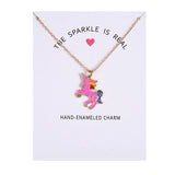 The Sparkle Is Real Unicorn Necklace